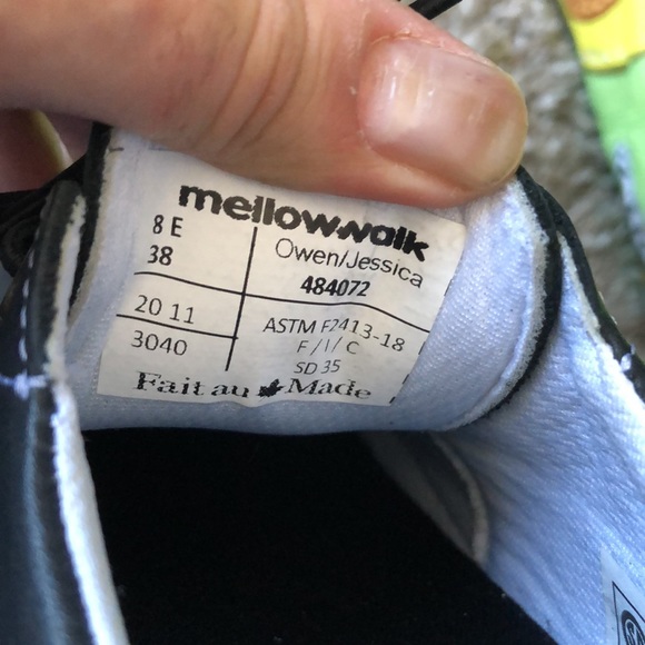 Mellow Walk Jessica Womens SD+ Sneaker steel toe New- Size 8E - Picture 5 of 5